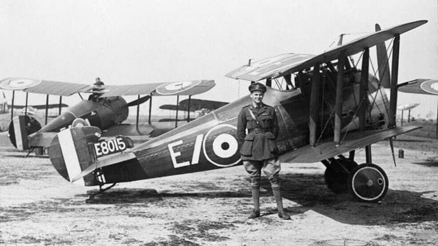 RAF centenary WW1 plane